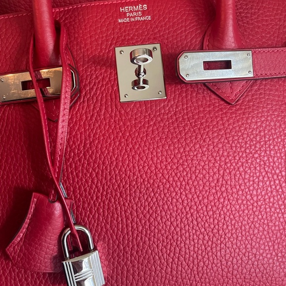 SOLD Birkin 35 Rouge Casaque - Picture 15 of 15